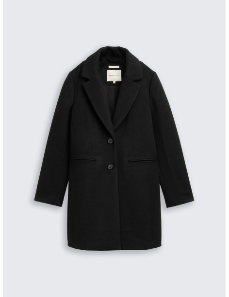 TOM TAILOR Slim fit woollen coat 1046689-14482 | BON FASHION