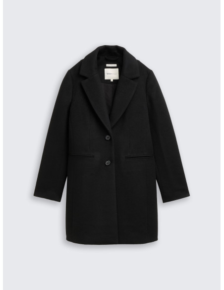 TOM TAILOR Slim fit woollen coat 1046689-14482 | BON FASHION