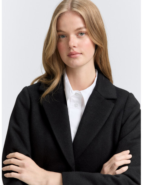 TOM TAILOR Slim fit woollen coat 1046689-14482 | BON FASHION