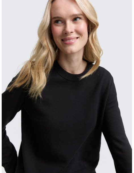 TOM TAILOR Knitted jumper with cashmere blend 1048341-14482