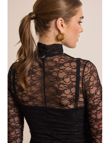 ENZZO Φόρεμα Alexia 252393-ΜΑΥΡΟ | BON FASHION
