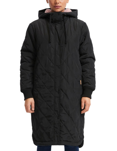 S.OLIVER Loose-fitting quilted coat with teddy lining  2173981-9999