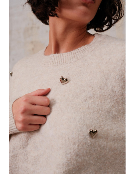 BON FASHION Jumpers 217-BEIGE | BON FASHION