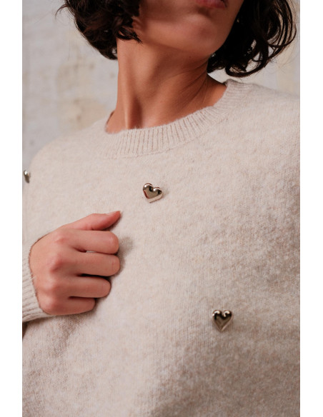 BON FASHION Jumpers 217-BEIGE | BON FASHION