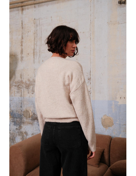 BON FASHION Jumpers 217-BEIGE | BON FASHION