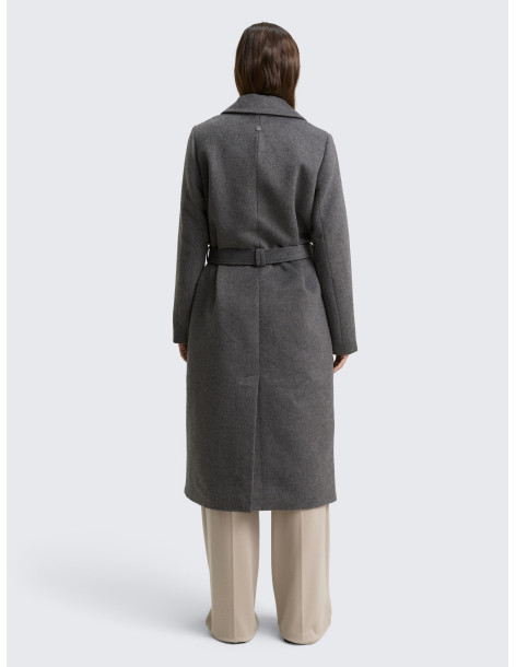 TOM TAILOR Wool coat with belt 1047524-38422 | BON FASHION