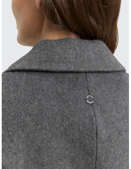 TOM TAILOR Wool coat with belt 1047524-38422 | BON FASHION