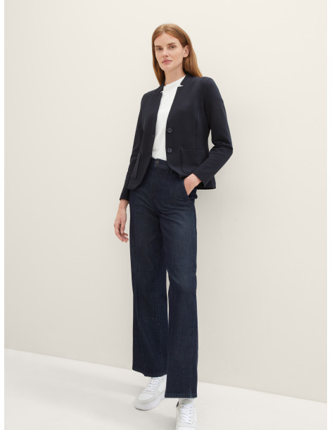 TOM TAILOR Textured Ottoman blazer 1038703-10668 | BON FASHION