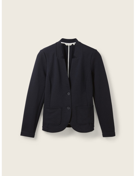 TOM TAILOR Textured Ottoman blazer 1038703-10668 | BON FASHION