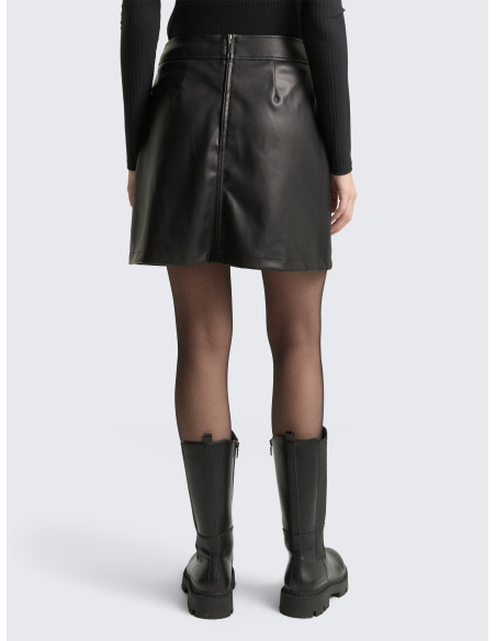 TOM TAILOR Leather-look mini skirt 1049239-14482 | BON FASHION