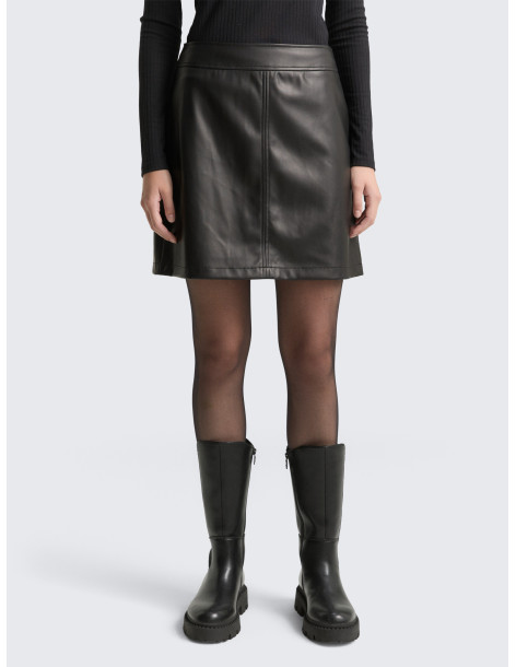 TOM TAILOR Leather-look mini skirt 1049239-14482 | BON FASHION