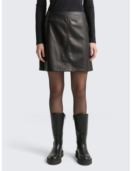 TOM TAILOR Leather-look mini skirt 1049239-14482 | BON FASHION