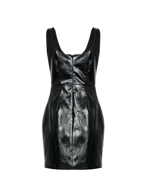 MIND MATTER MOGGY DRESS 25-02-07-057-BLACK | BON FASHION