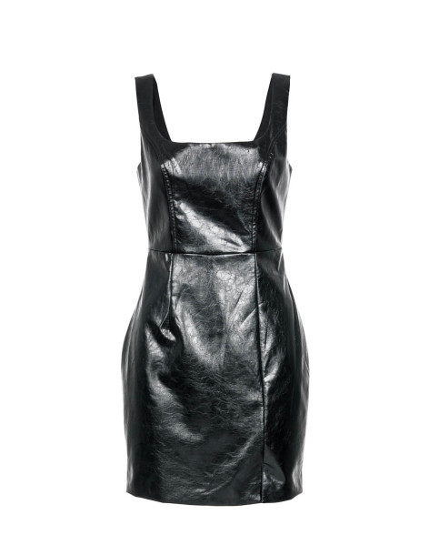 MIND MATTER MOGGY DRESS 25-02-07-057-BLACK