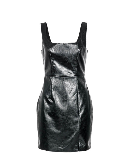 MIND MATTER MOGGY DRESS 25-02-07-057-BLACK
