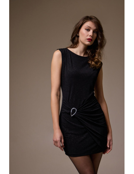 ENZZO Φόρεμα Brady 252442-ΜΑΥΡΟ | BON FASHION