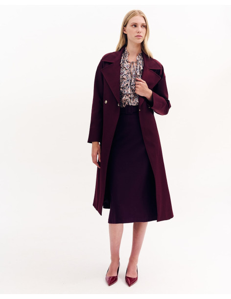 FOREL Φούστα σε "A" γραμμή 081.00.01.003-ΚΕΡΑΣΙ | BON FASHION