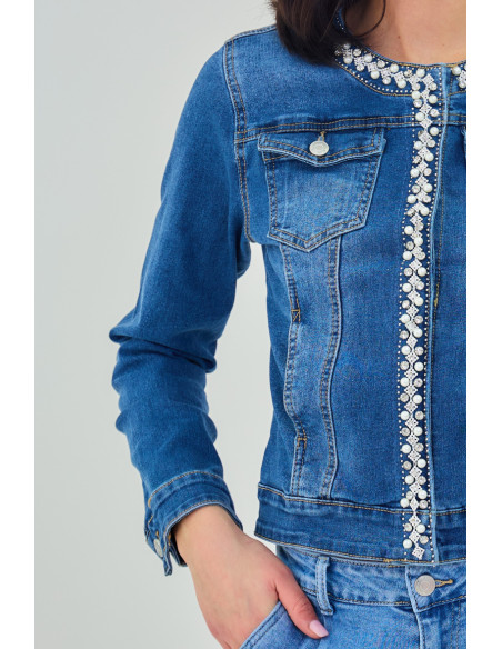 BON FASHION Denim jacket ALB1615-DENIM | BON FASHION