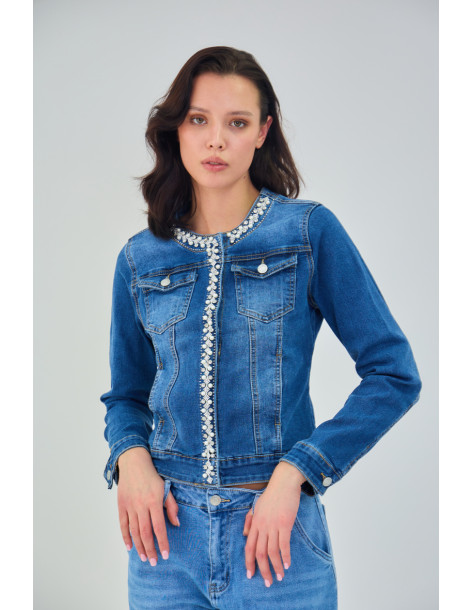 BON FASHION Denim jacket ALB1615-DENIM