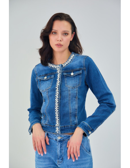 BON FASHION Denim jacket ALB1615-DENIM