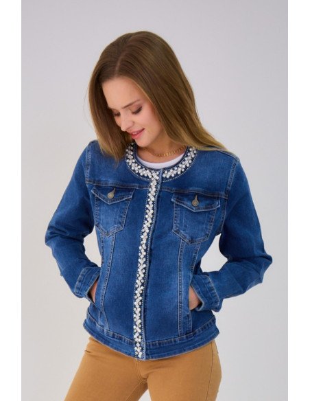 BON FASHION Denim jacket ALB1613-DENIM | BON FASHION