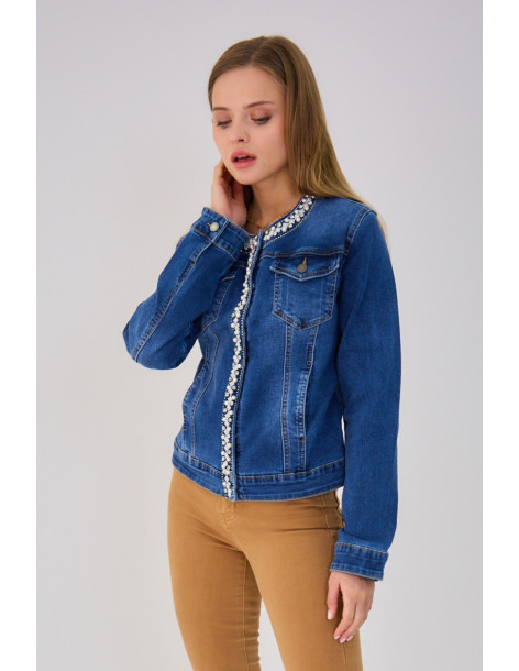 BON FASHION Denim jacket ALB1613-DENIM | BON FASHION