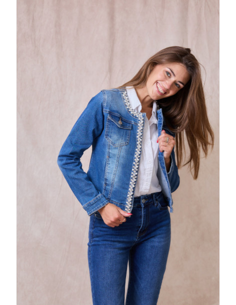 BON FASHION Denim jacket MB1558-JEANS | BON FASHION