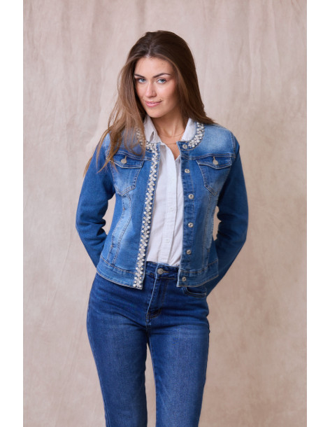 BON FASHION Denim jacket MB1558-JEANS