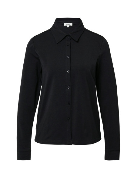 S.OLIVER Elastic jersey blouse 2170933-9999 | BON FASHION