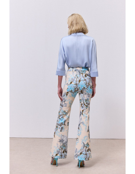 ENZZO Σακάκι-Παντελονι Cassie 261066-261067-ΣΙΕΛ | BON FASHION