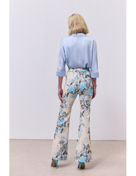 ENZZO Σακάκι-Παντελονι Cassie 261066-261067-ΣΙΕΛ | BON FASHION