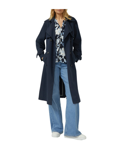 S.OLIVER Flowing viscose blouse with all-over print 2174662-59A0 | BON FASHION
