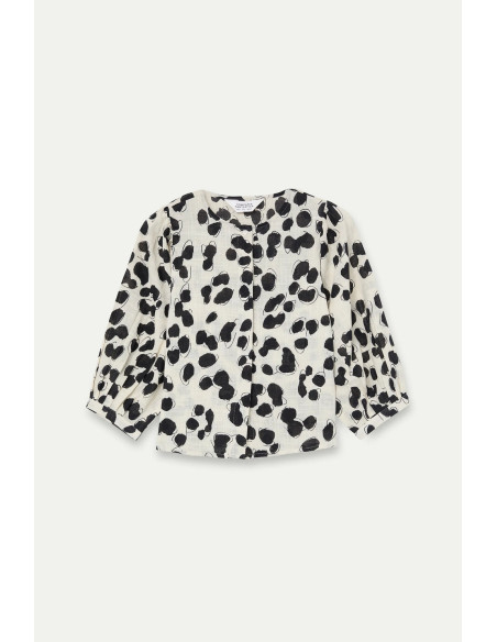 COMPANIA FANTASTICA Dalmatian print shirt 61C/43020 | BON FASHION