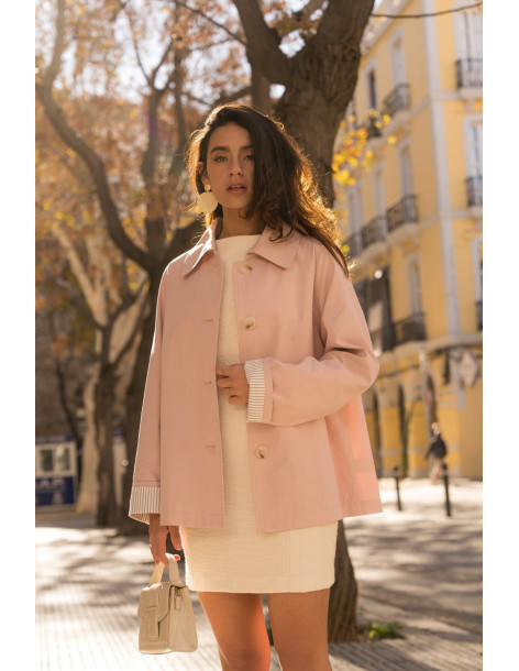 ESCADELLE cotton jacket 5272-ROSE