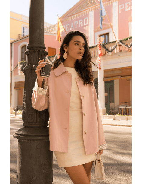 ESCADELLE cotton jacket 5272-ROSE | BON FASHION
