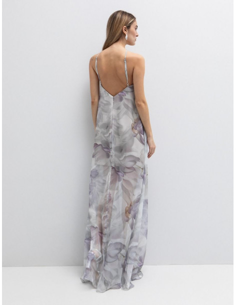 TOI & MOI LHalter maxi φόρεμα φλοράλ 50-6777-126 | BON FASHION
