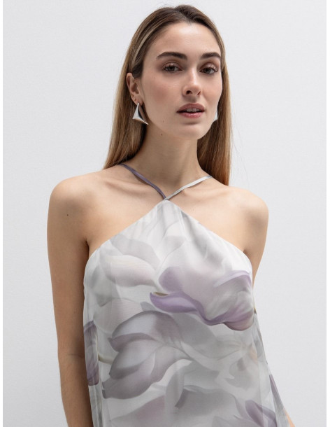 TOI & MOI LHalter maxi φόρεμα φλοράλ 50-6777-126 | BON FASHION