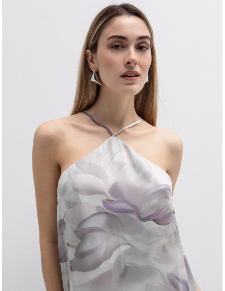 TOI & MOI LHalter maxi φόρεμα φλοράλ 50-6777-126 | BON FASHION