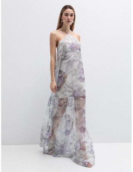 TOI & MOI LHalter maxi φόρεμα φλοράλ 50-6777-126 | BON FASHION