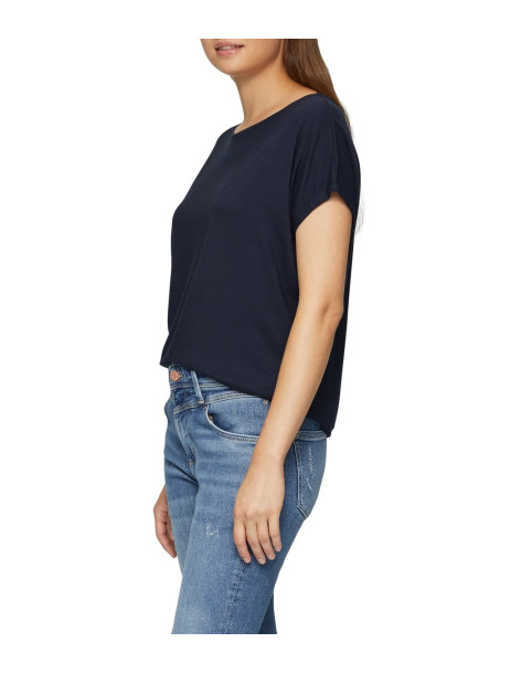 S.OLIVER Jersey top with dropped shoulders 2154938-5959 | BON FASHION