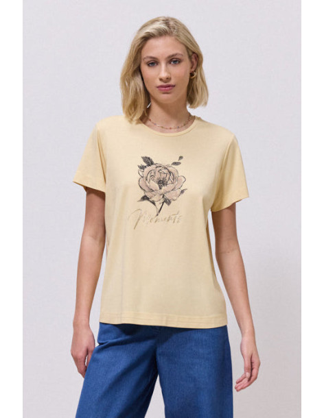 ENZZO Μπλούζα Zabel 261265-BUTTER | BON FASHION