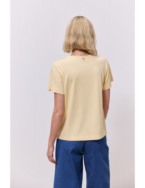 ENZZO Μπλούζα Zabel 261265-BUTTER 2