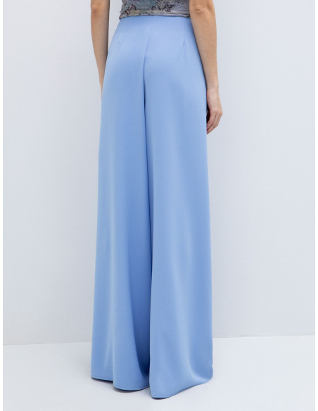TOI & MOI Παντελόνα με ανοίγματα 20-5865-126-ΣΙΕΛ | BON FASHION