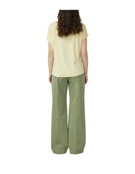 S.OLIVER Flowing jersey shirt with dropped shoulders 2176215-1015 | BON FASHION