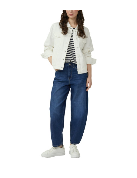 S.OLIVER Striped cotton T-shirt with sequins 2176227-59G4 | BON FASHION