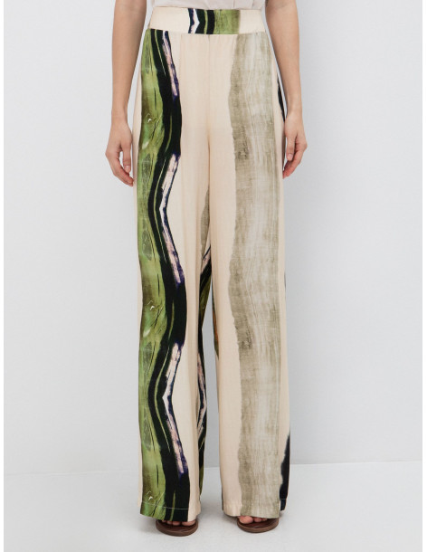 TOI & MOI Παντελόνα με αφηρημένο τύπωμα 20-5941-126