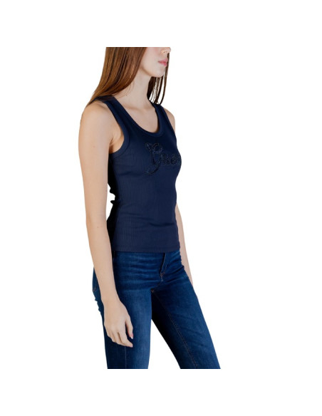GUESS Λογότυπο με παγιέτες tank top W6GP22K2954-G7P1 | BON FASHION