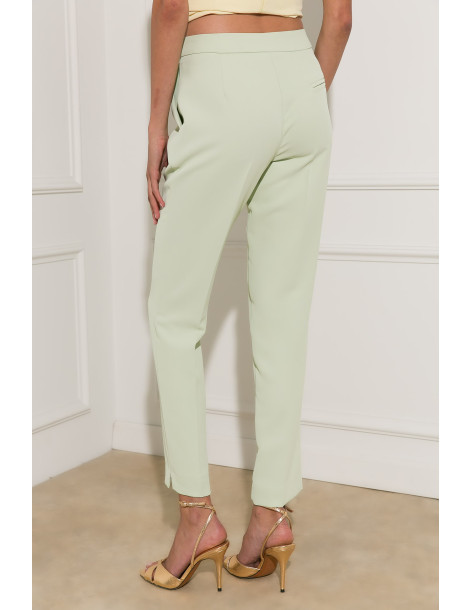 DONNA MARTHA Παντελόνι κρεπ 26532-3-ΜΕΝΤΑ | BON FASHION