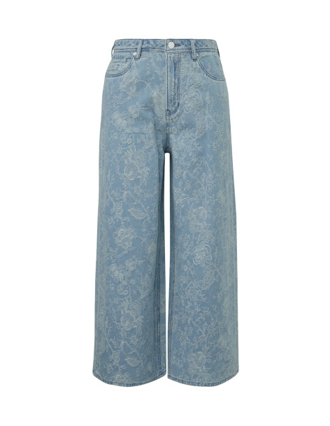 S.OLIVER Suri culotte jeans made from denim jacquard 2176463-53Y3 | BON FASHION