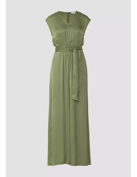 S.OLIVER Satin jumpsuit with extra wide leg 2176380-7900 2